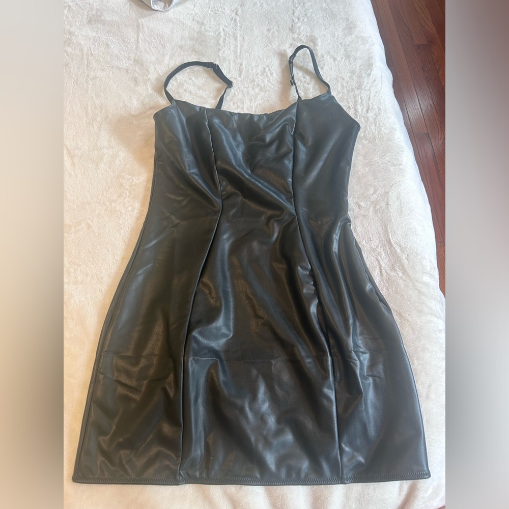 Victoria secret leather dress NWT